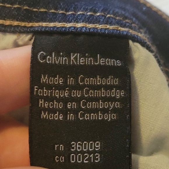 Calvin Klein stretch denim jeans - Picture 3 of 4